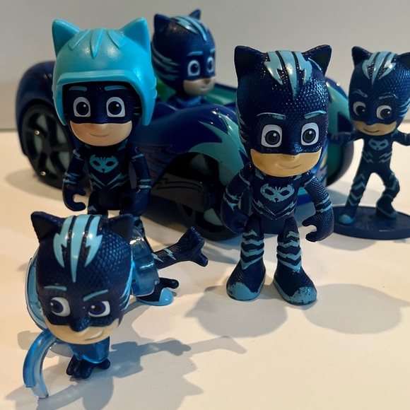 PJ Mask Hero & Villains & Their Rides - PJ Mask Lot - Picture 3 of 16